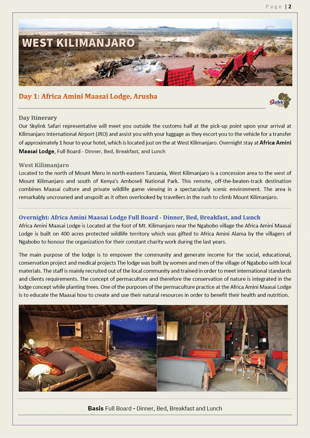 Short Tanzania Tour PDF 2 