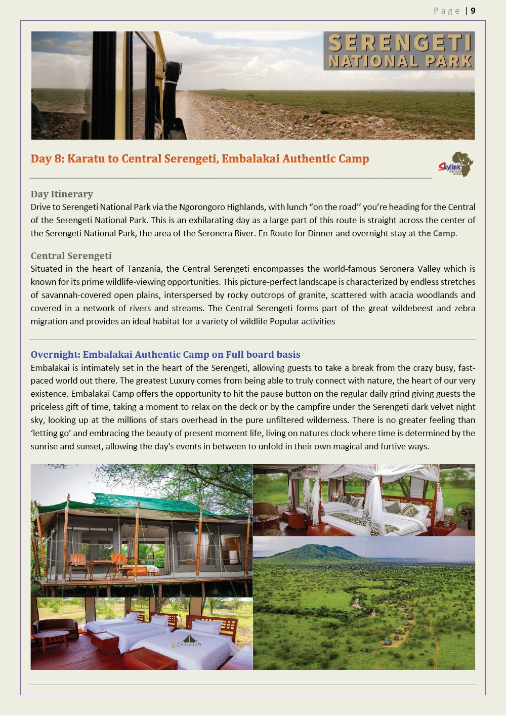 Short Tanzania Tour PDF 9 